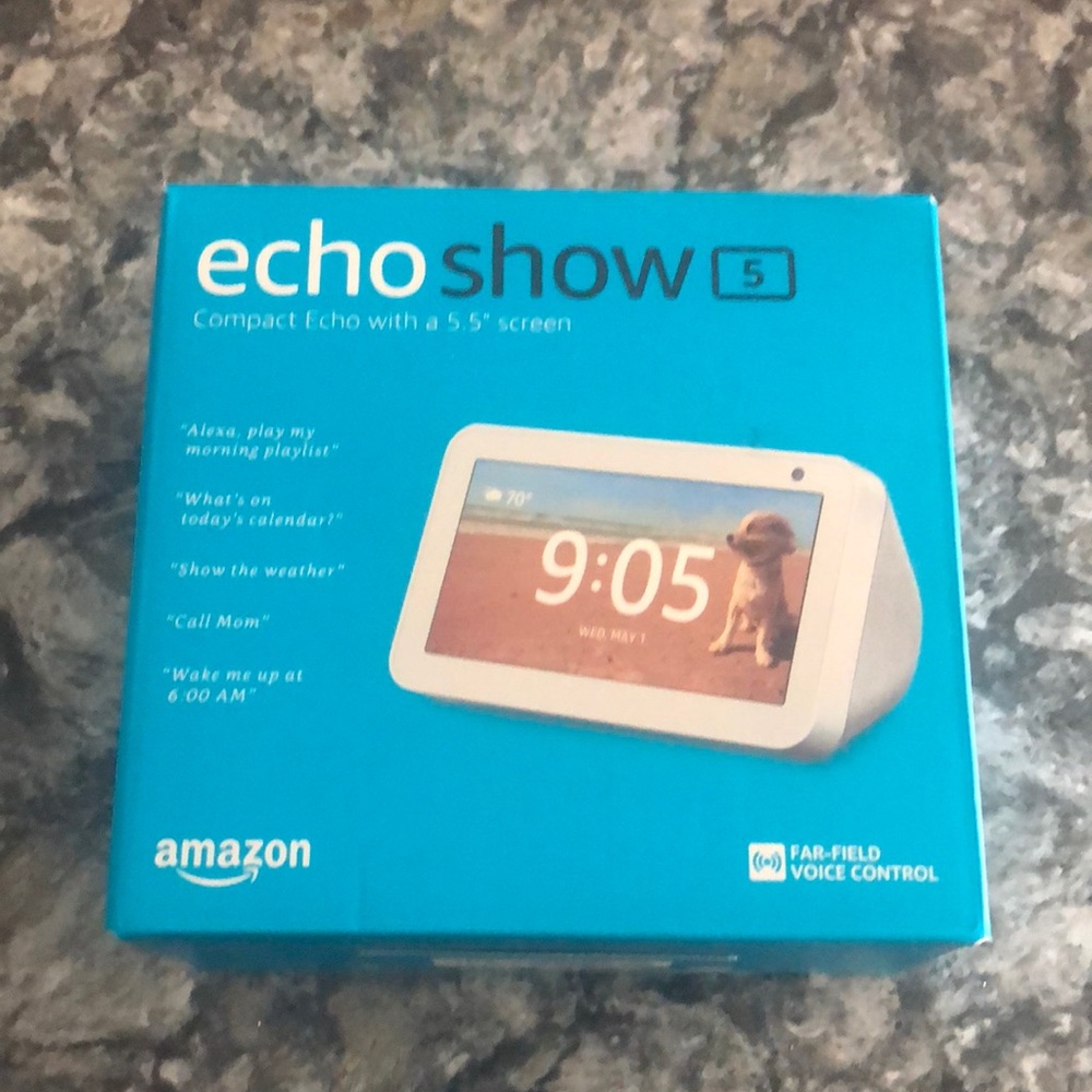New echo show 5